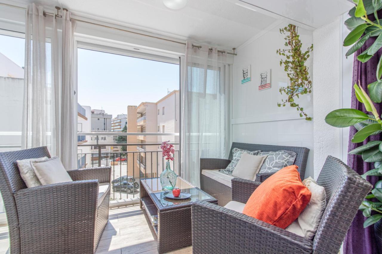 Апартаменты Sand1-Apartamento En La Playa, Centrico, Parking Y Clima Росас Экстерьер фото